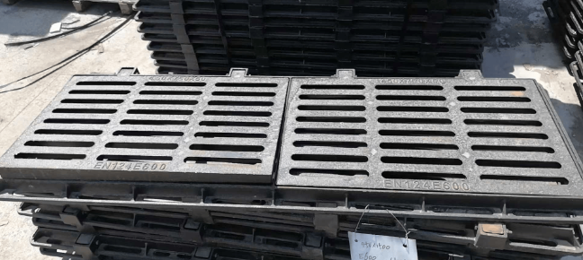 民乐球墨铸铁连体双篦展示